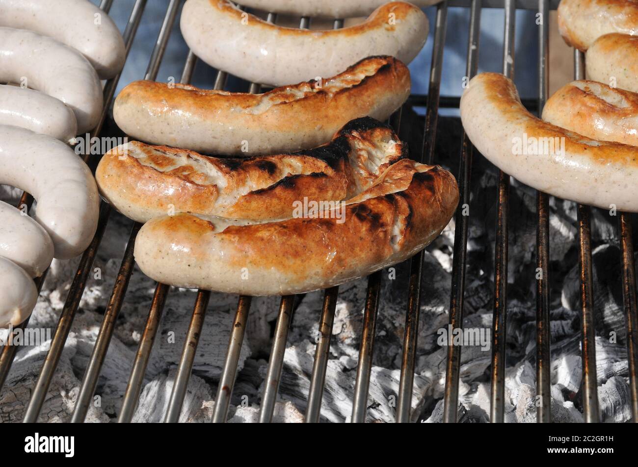 barbecue sausage Stock Photo
