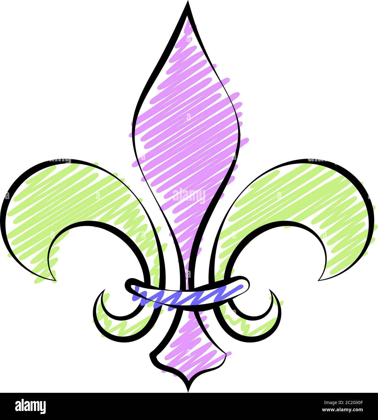 Fleur De Lis Calligraphic, FleurDeLys Or FlowerDeLuce, The