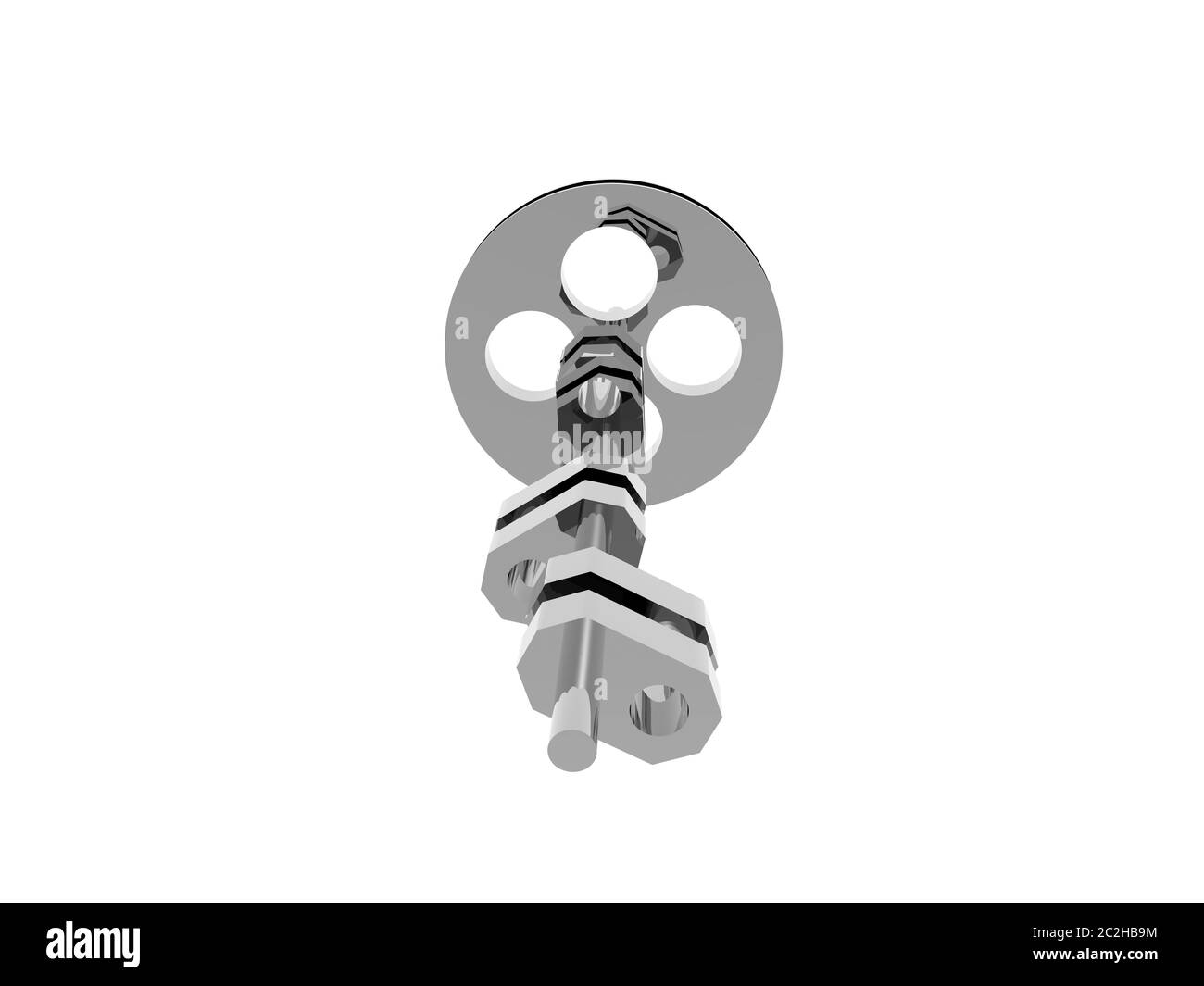 metallic linkage from a gearbox Stock Photo Alamy