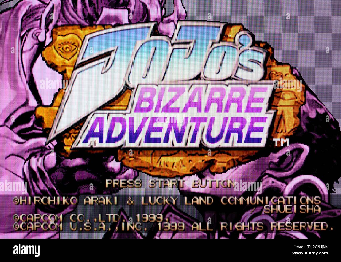 JoJo's Bizarre Adventure - Sega Dreamcast Videogame - Editorial use only Stock Photo