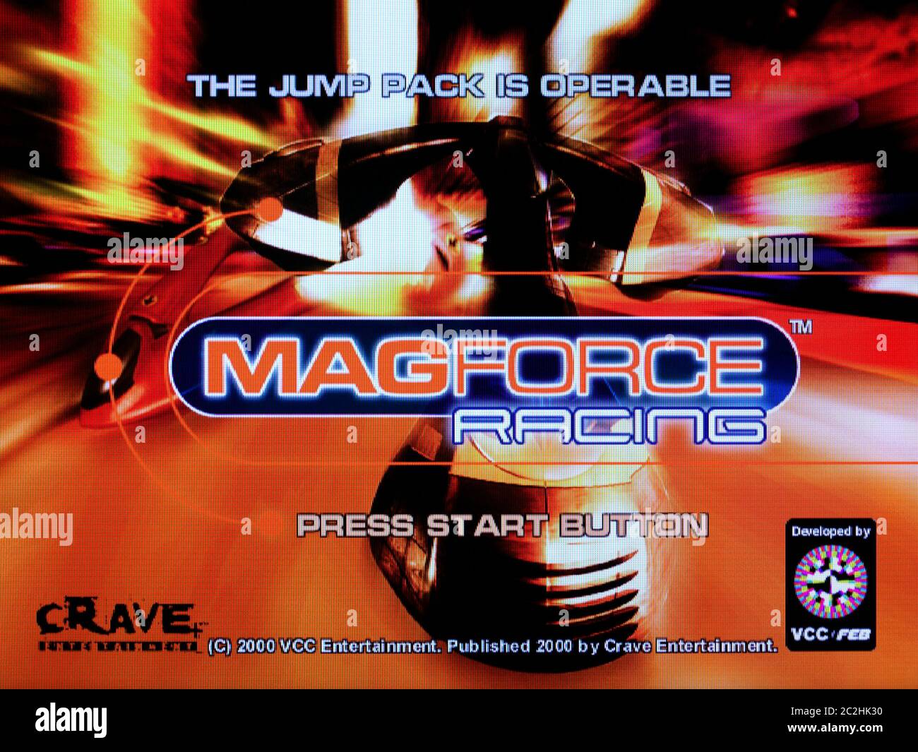 Magforce Racing - Sega Dreamcast Videogame - Editorial use only Stock Photo