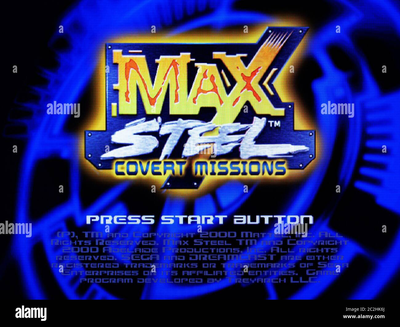Max Steel Covert Missions - Sega Dreamcast Videogame - Editorial use only Stock Photo