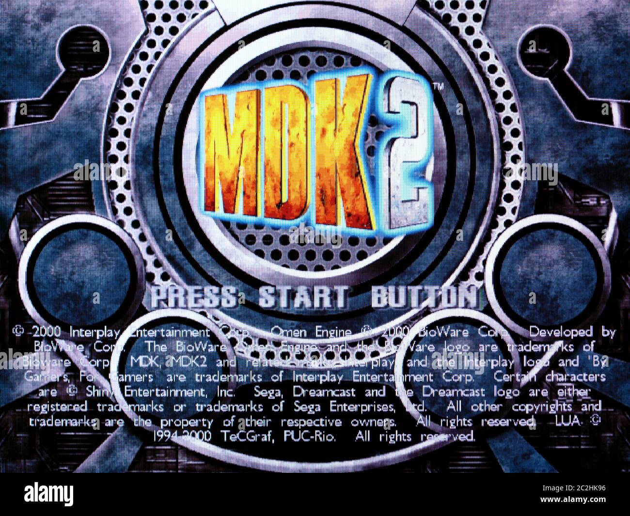 MDK 2 - Sega Dreamcast Videogame - Editorial use only Stock Photo