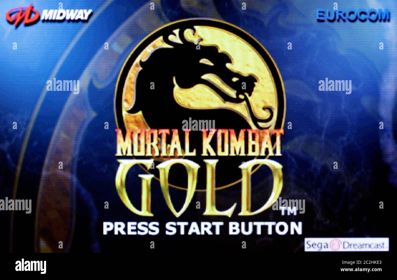 Mortal Kombat Gold (Dreamcast) Arcade as Sektor 