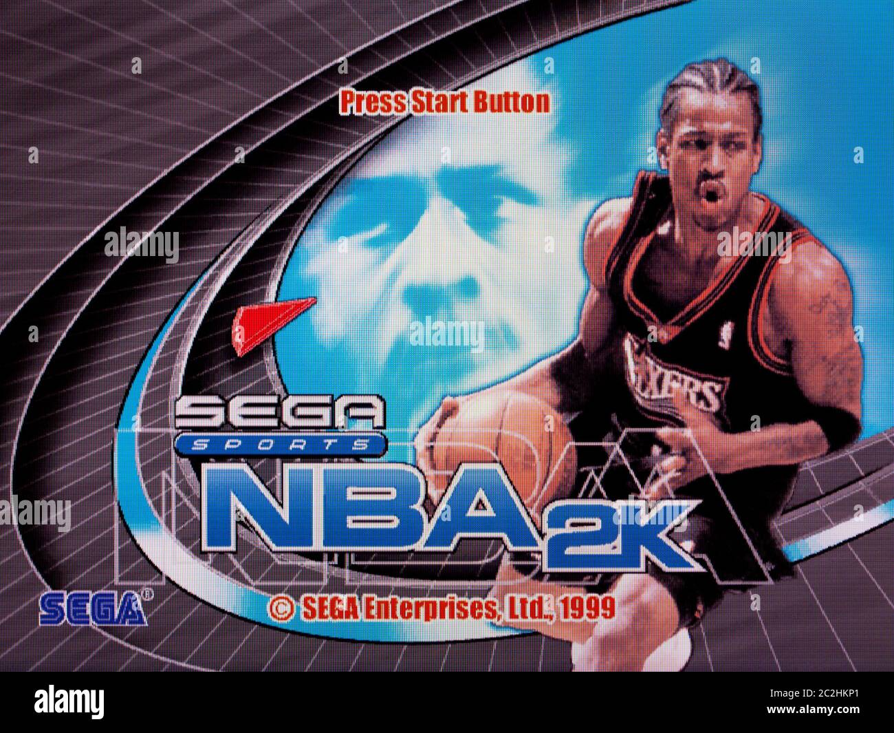 NBA 2K - Sega Dreamcast Videogame - Editorial use only Stock Photo