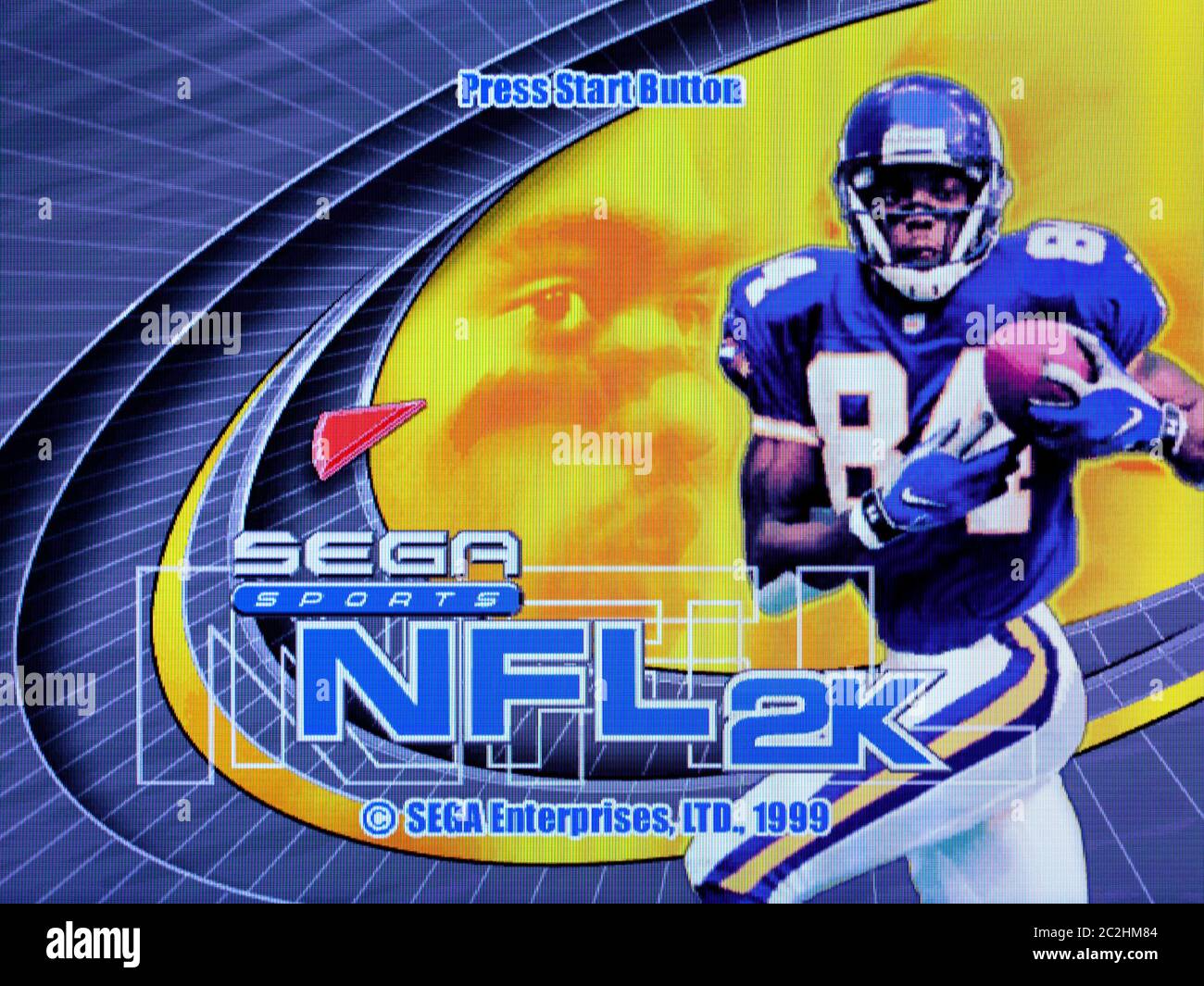 NFL 2K - Sega Dreamcast Videogame - Editorial use only Stock Photo