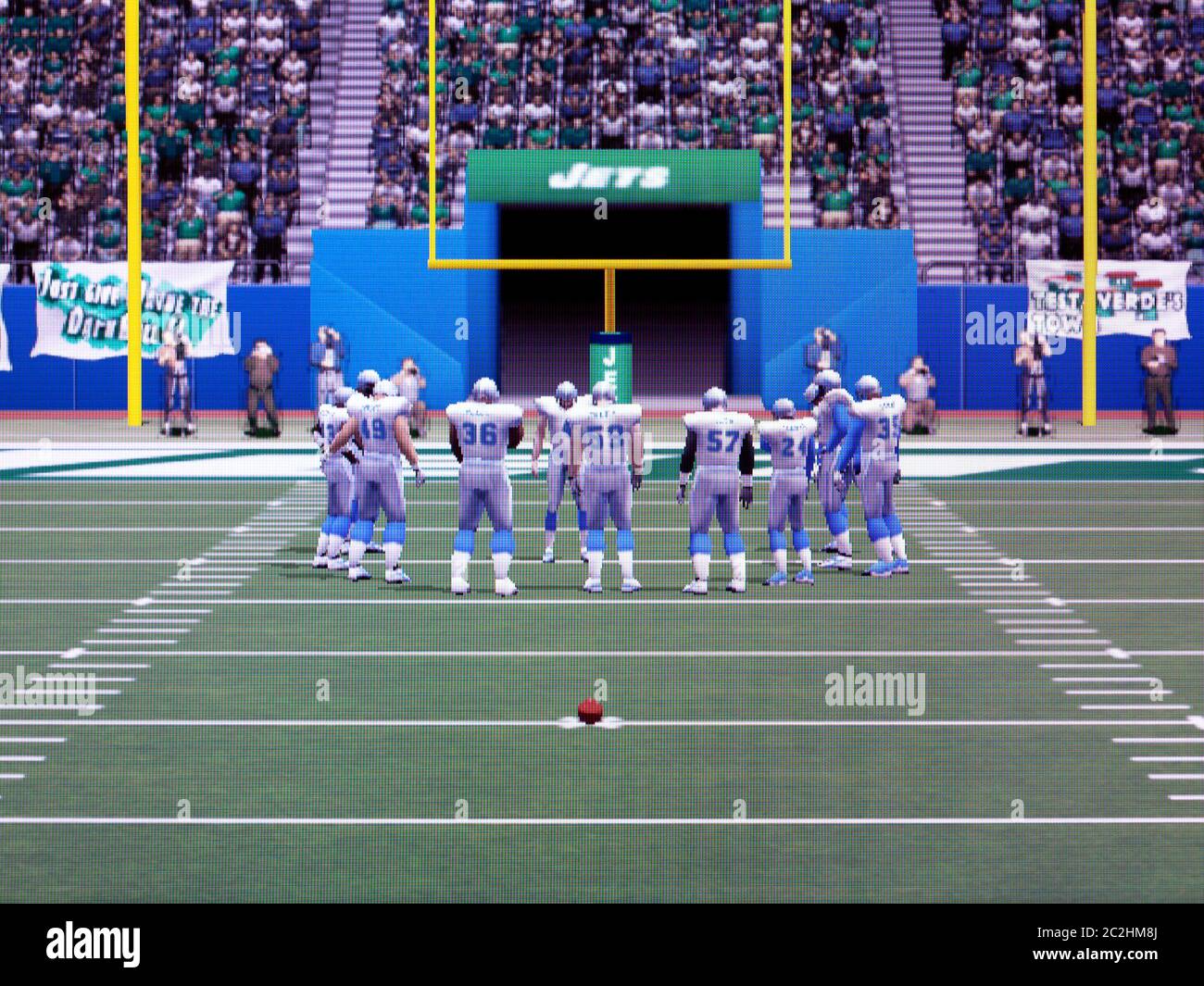 NFL 2K1 - Sega Dreamcast Videogame - Editorial use only Stock Photo