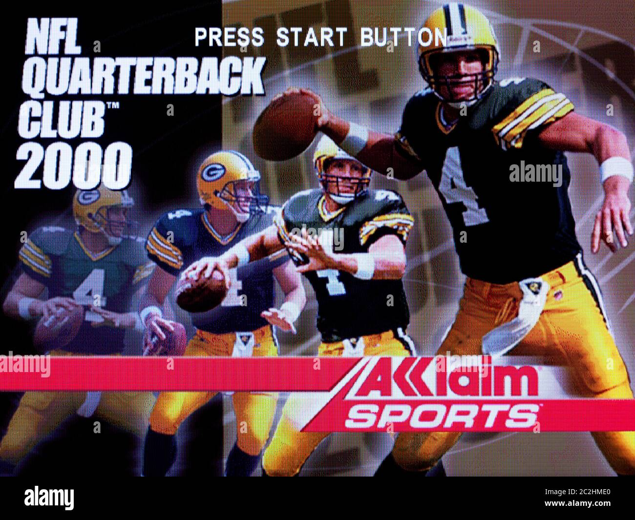 NFL Quarterback Club 2000 - Sega Dreamcast Videogame - Editorial use only Stock Photo