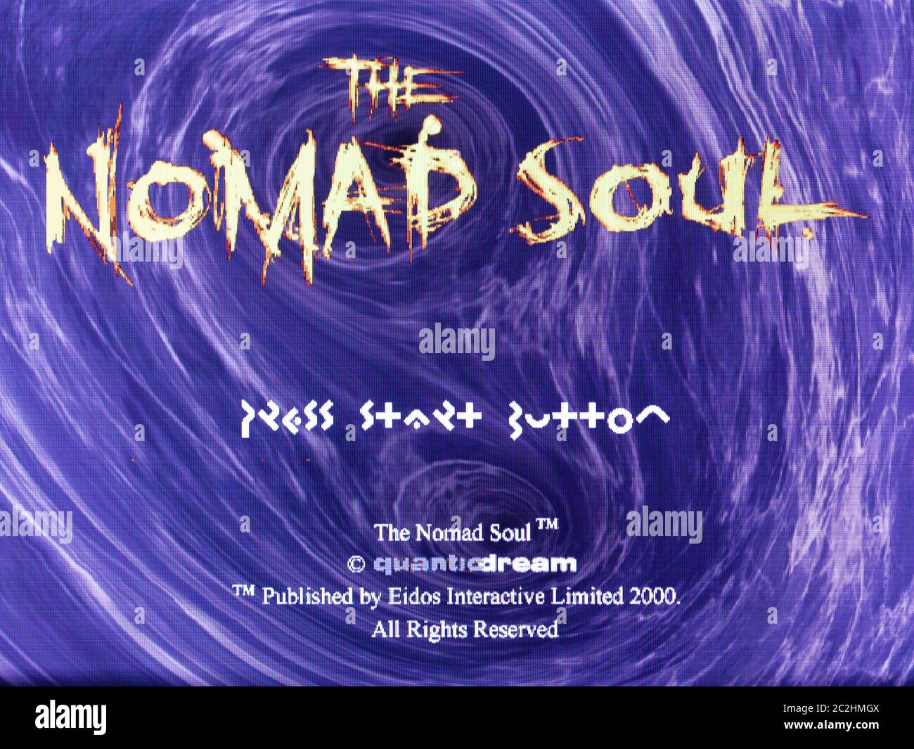 The Nomad Soul - Sega Dreamcast Videogame - Editorial use only Stock Photo