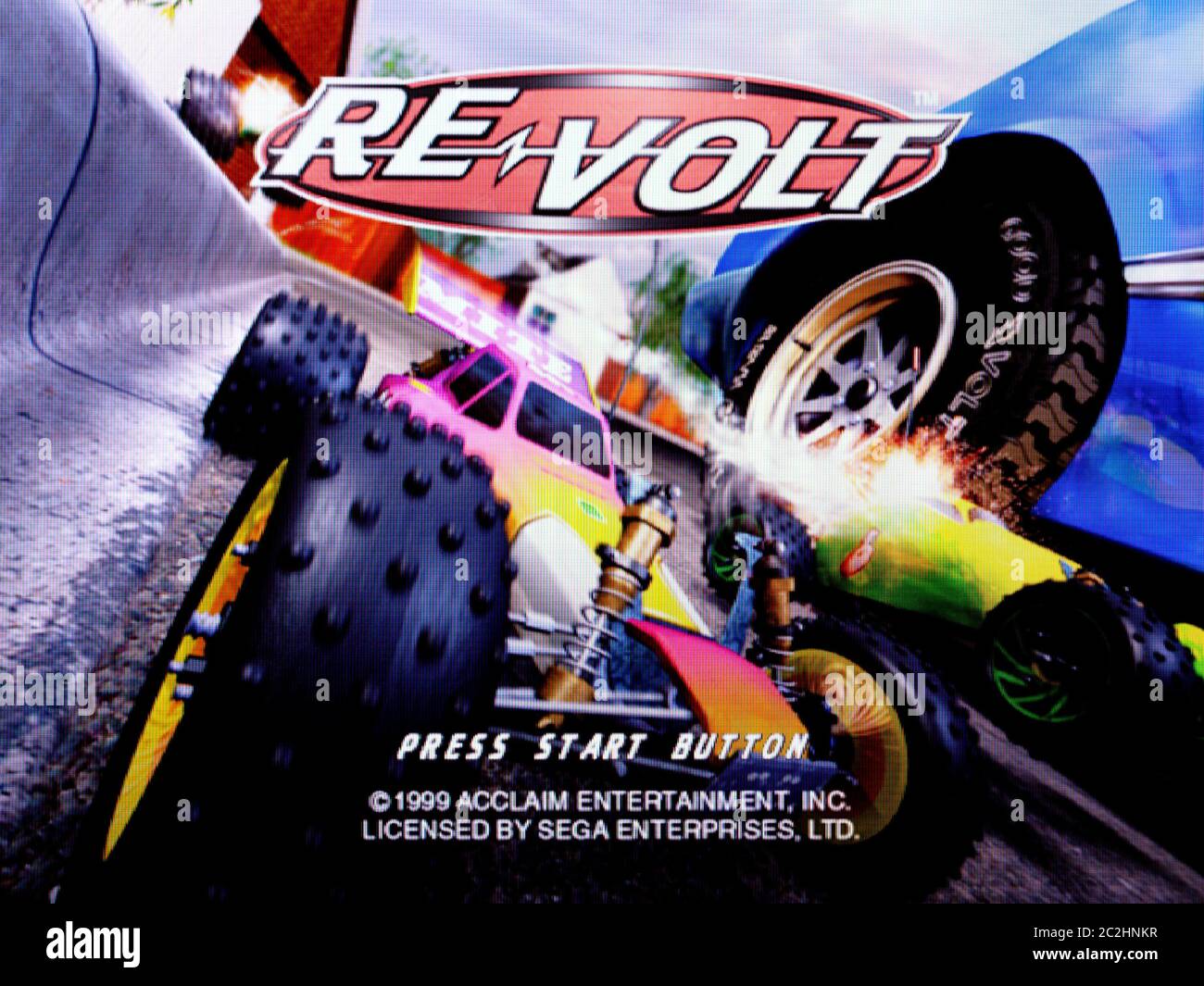 Re-Volt - Sega Dreamcast Videogame - Editorial use only Stock Photo