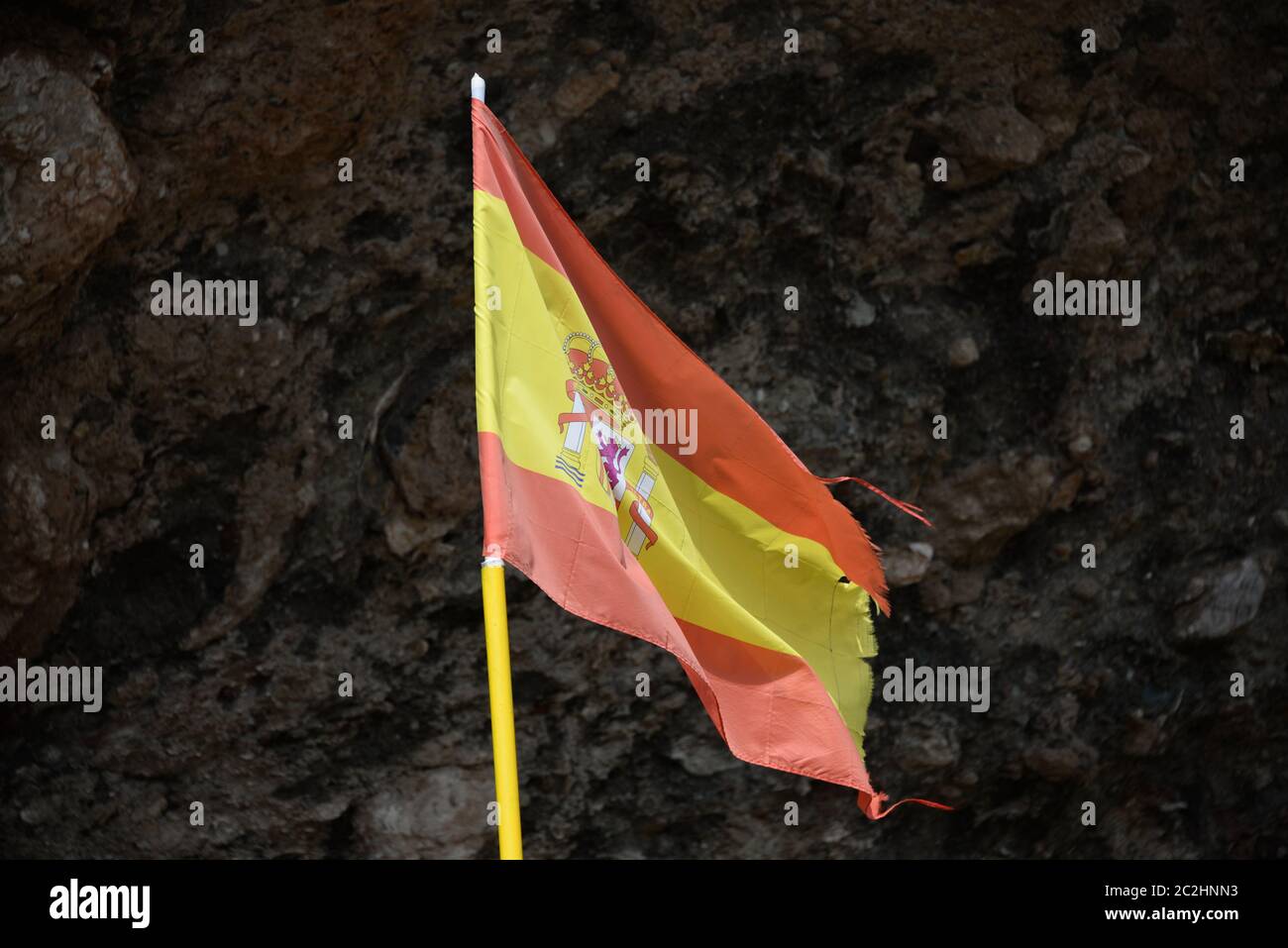 the-spanish-flag-in-the-wind-at-spanish-sky-spain-stock-photo-alamy