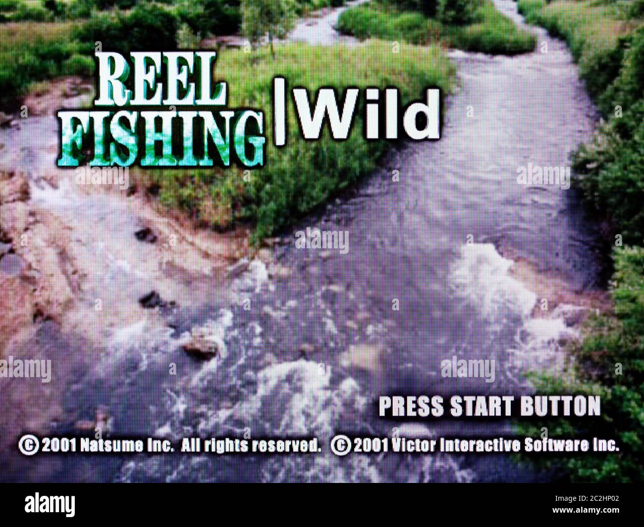 Reel Fishing Wild - Sega Dreamcast Videogame - Editorial use only Stock Photo
