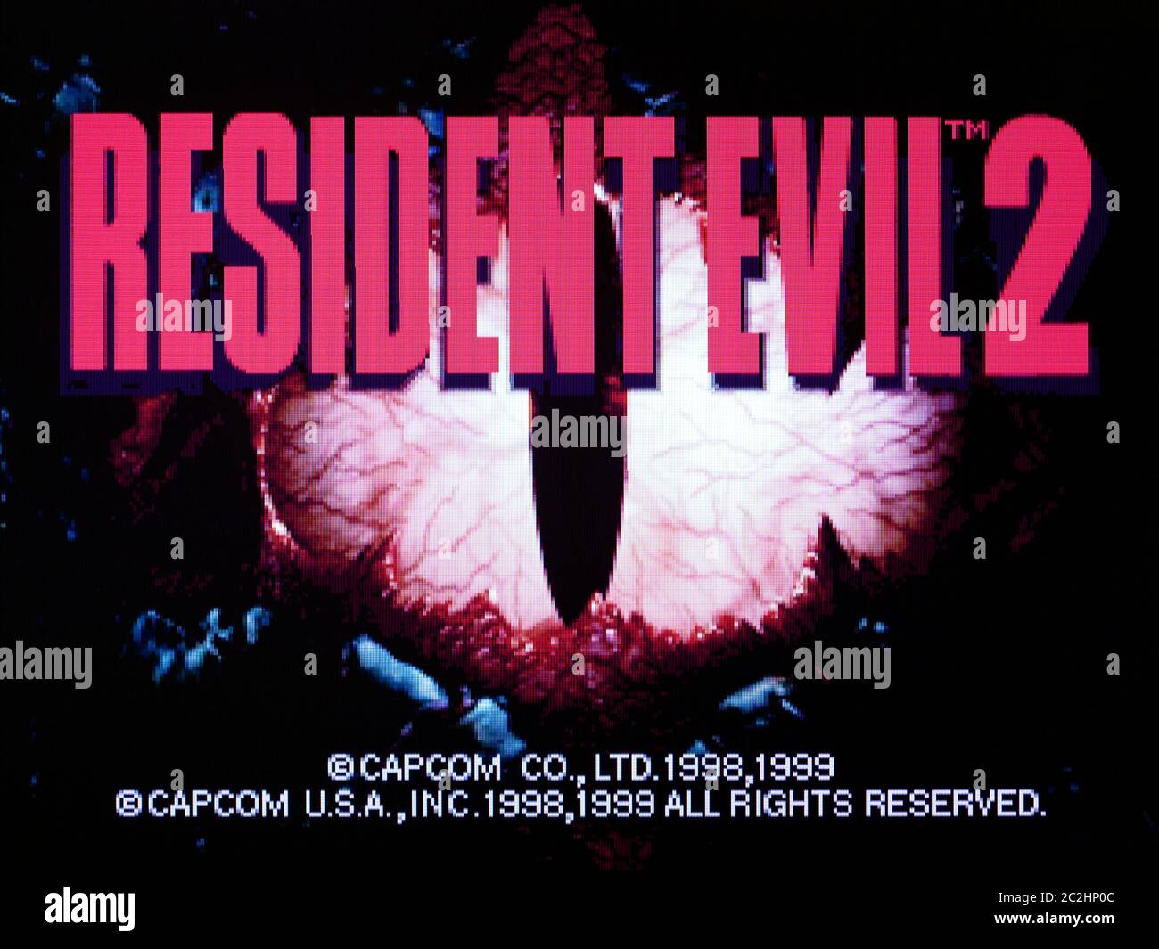 Resident Evil 2 - Sega Dreamcast Videogame - Editorial use only Stock Photo