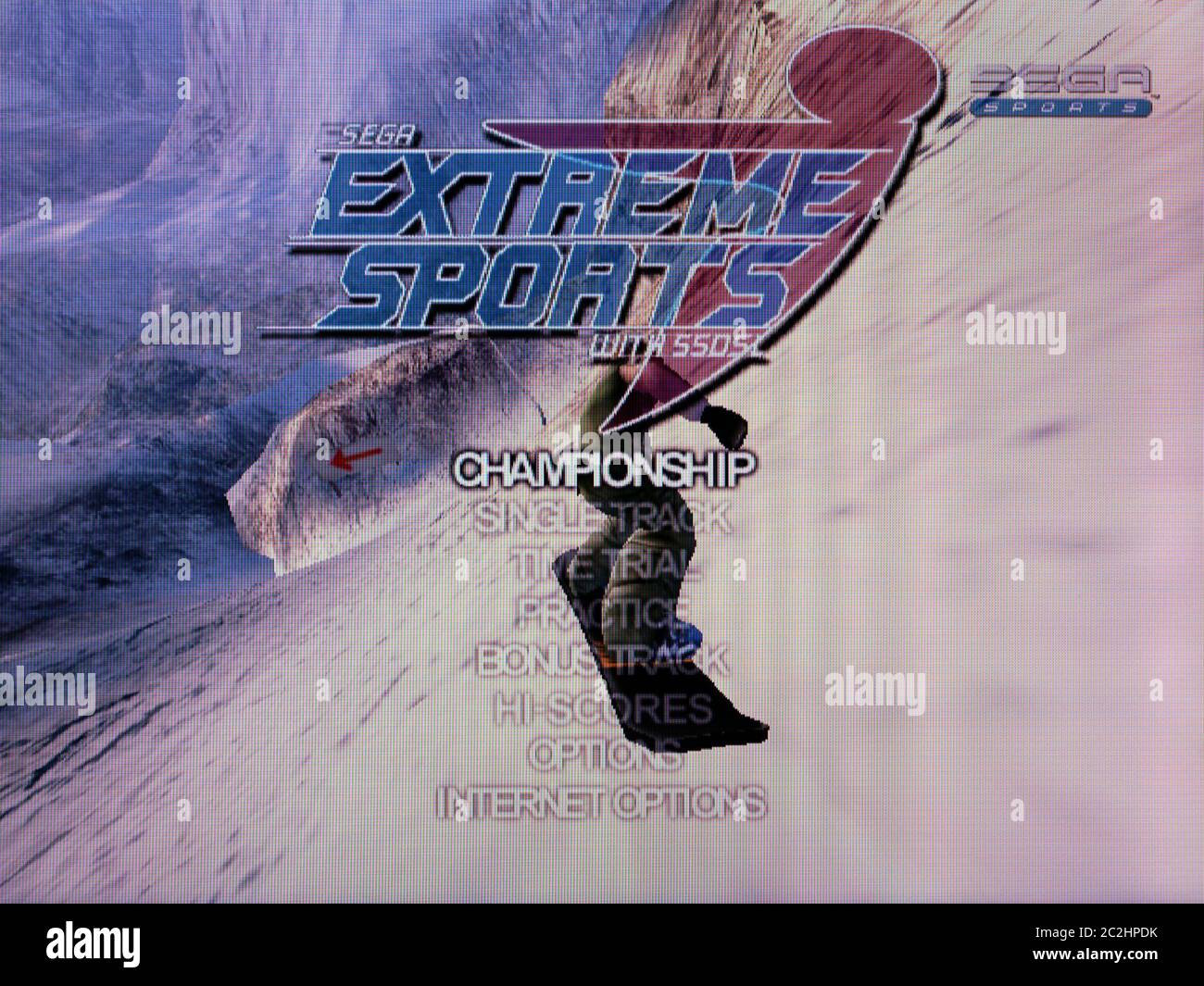 Sega Extreme Sports with SSDSL - Sega Dreamcast Videogame - Editorial use only Stock Photo