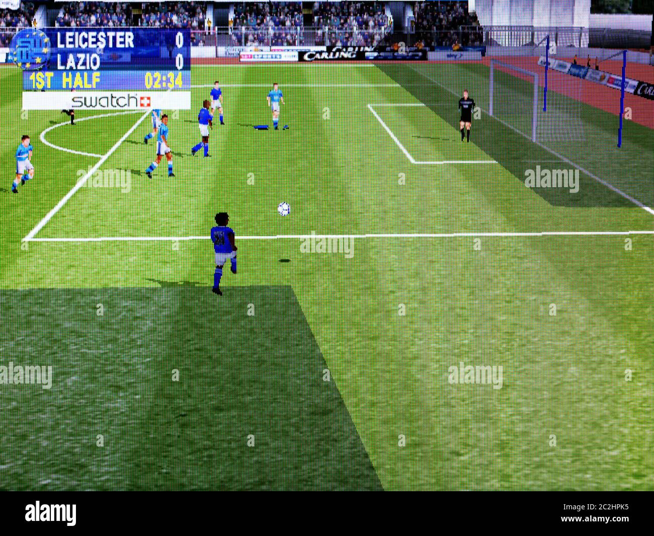 Sega Worldwide Soccer 2000 Euro Edition - Sega Dreamcast Videogame - Editorial use only Stock Photo