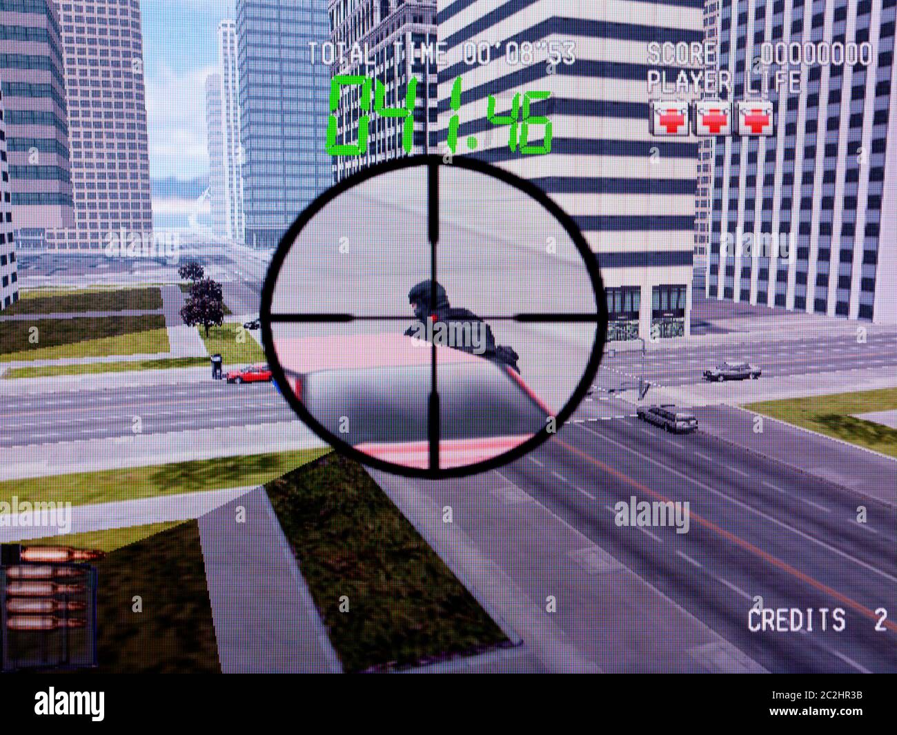 Silent Scope - Sega Dreamcast Videogame - Editorial use only Silent Scope - Sega Dreamcast Videogame - Editorial use only