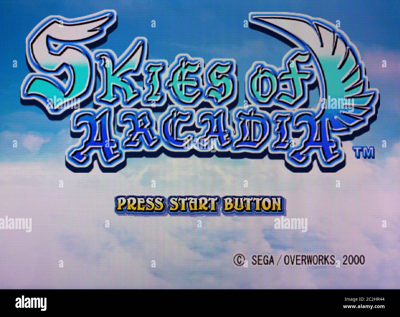 Skies of Arcadia Sega Dreamcast Videogame Editorial use only Stock Photo Alamy