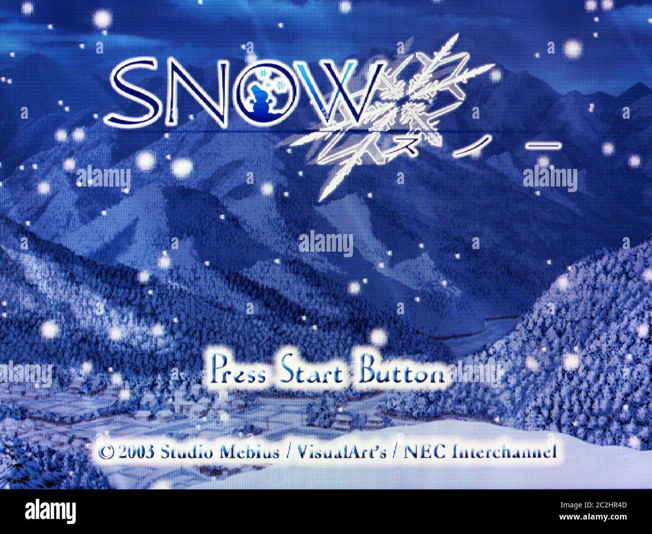 Snow - Sega Dreamcast Videogame - Editorial use only Stock Photo
