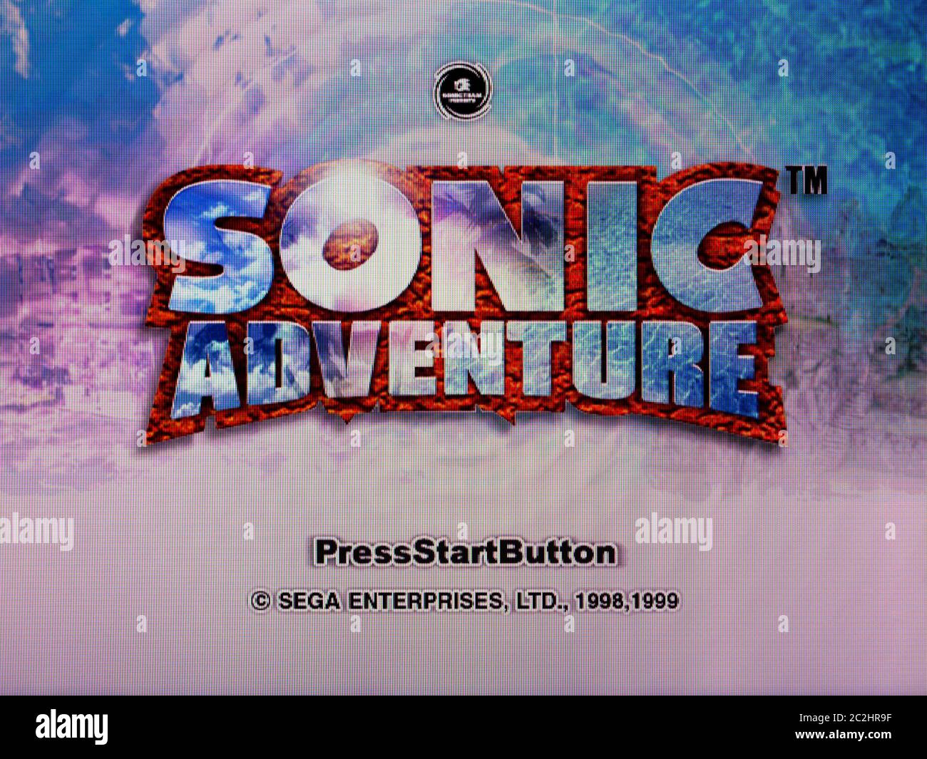 Sonic Adventure - Sega Dreamcast Videogame - Editorial use only Stock Photo