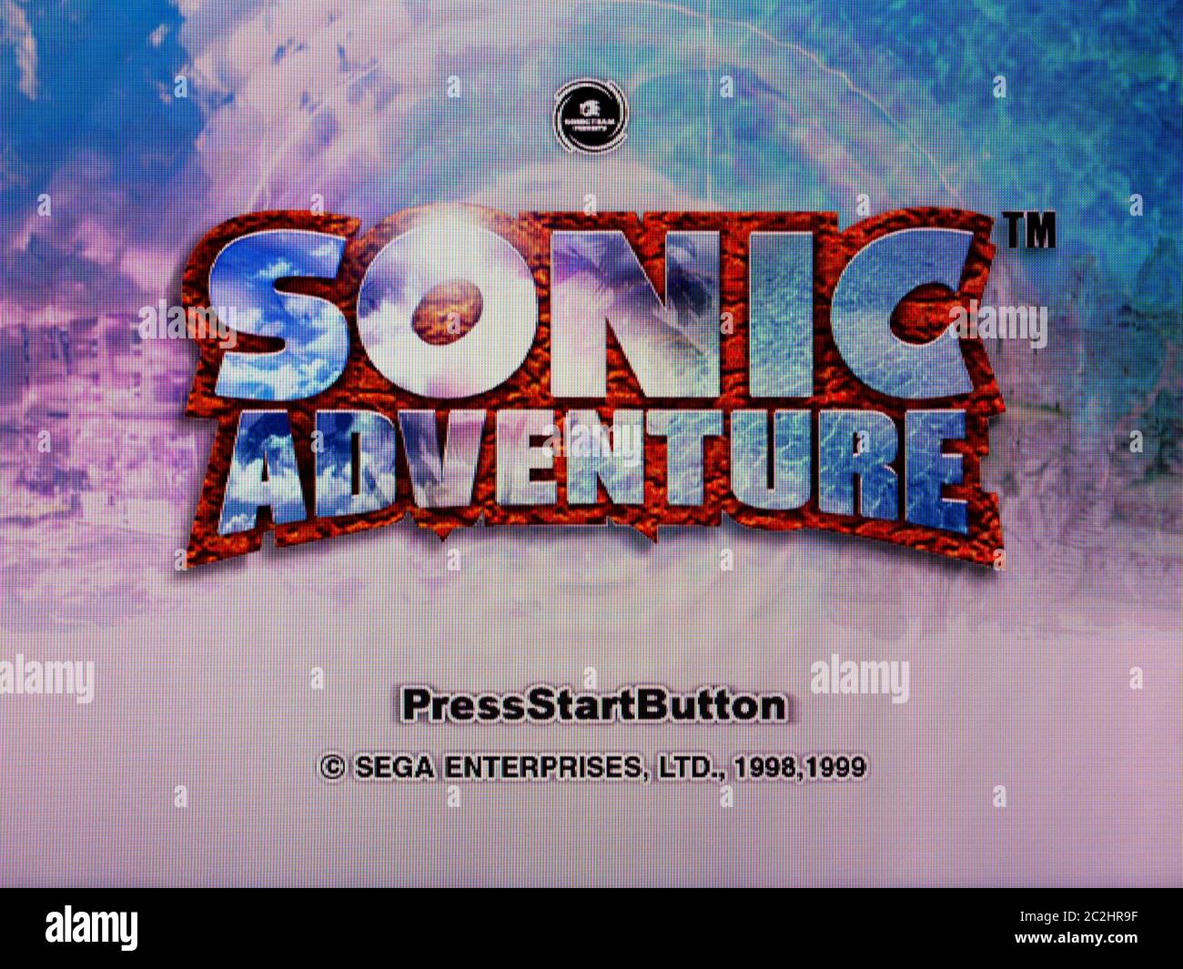 Sonic Adventure Sega Dreamcast Videogame Editorial use only Stock Photo Alamy