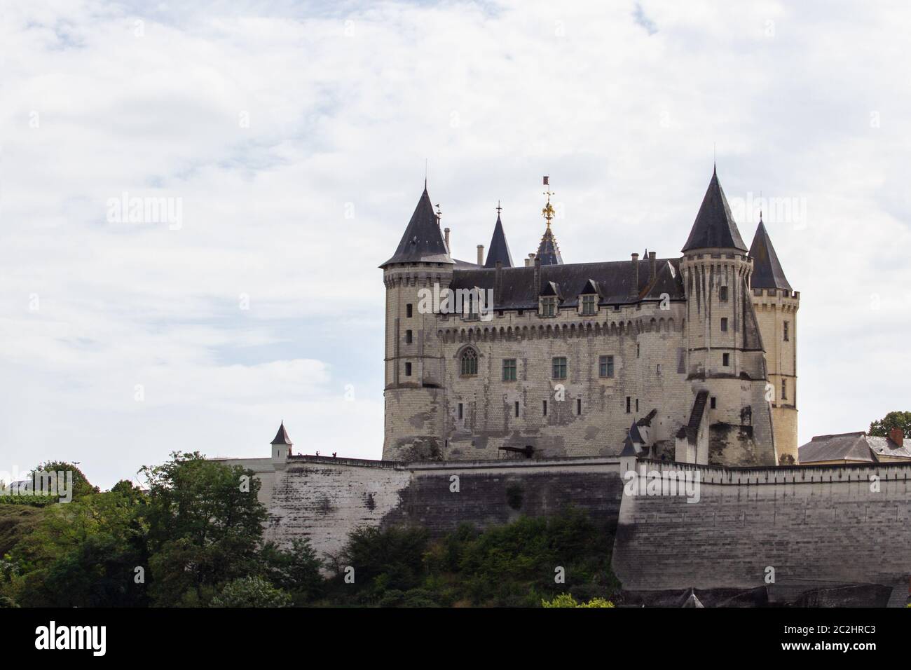 Castle of Saumur, France Stock Photo