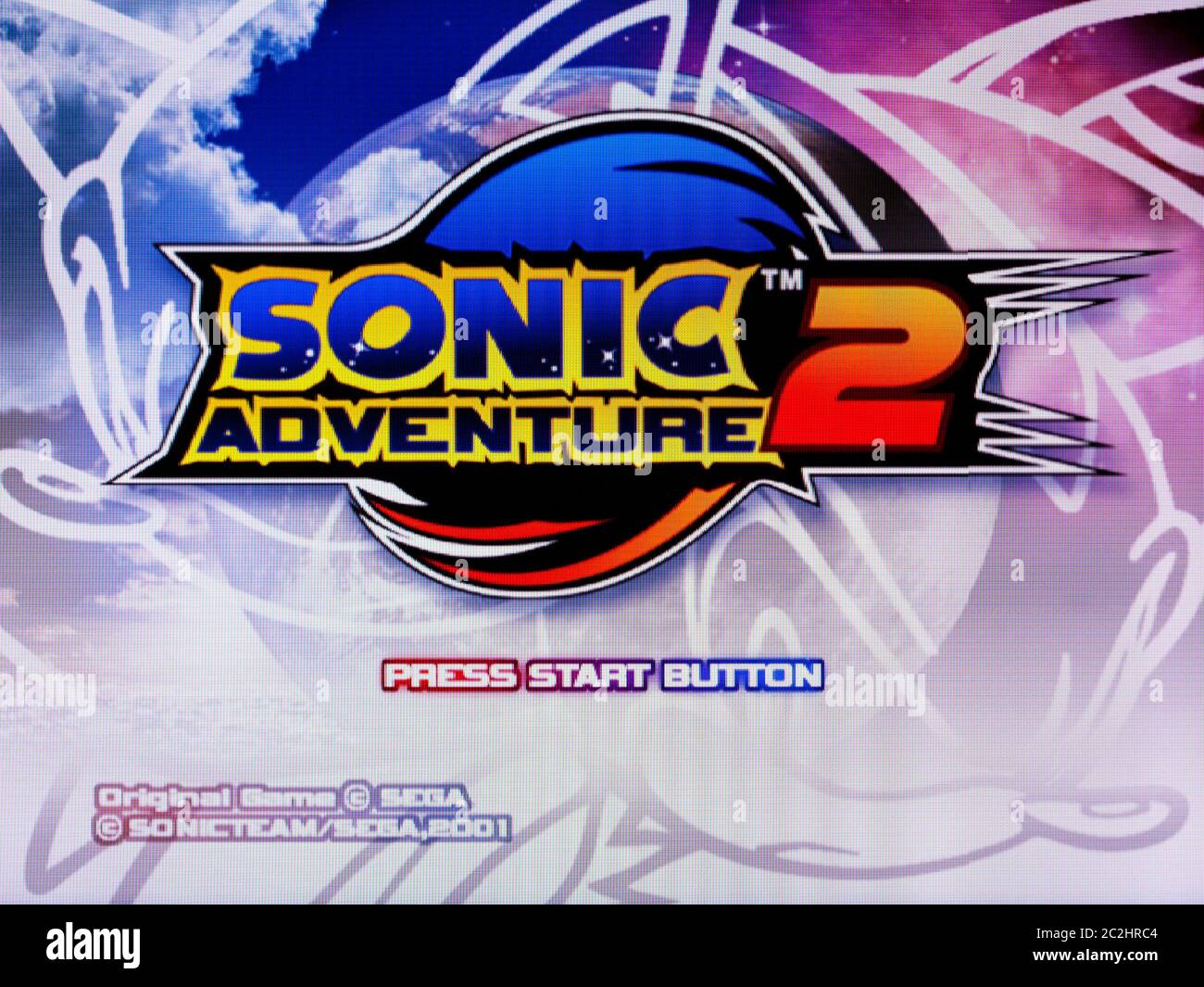 Sonic Adventure 2 - Sega Dreamcast Videogame - Editorial use only Stock Photo