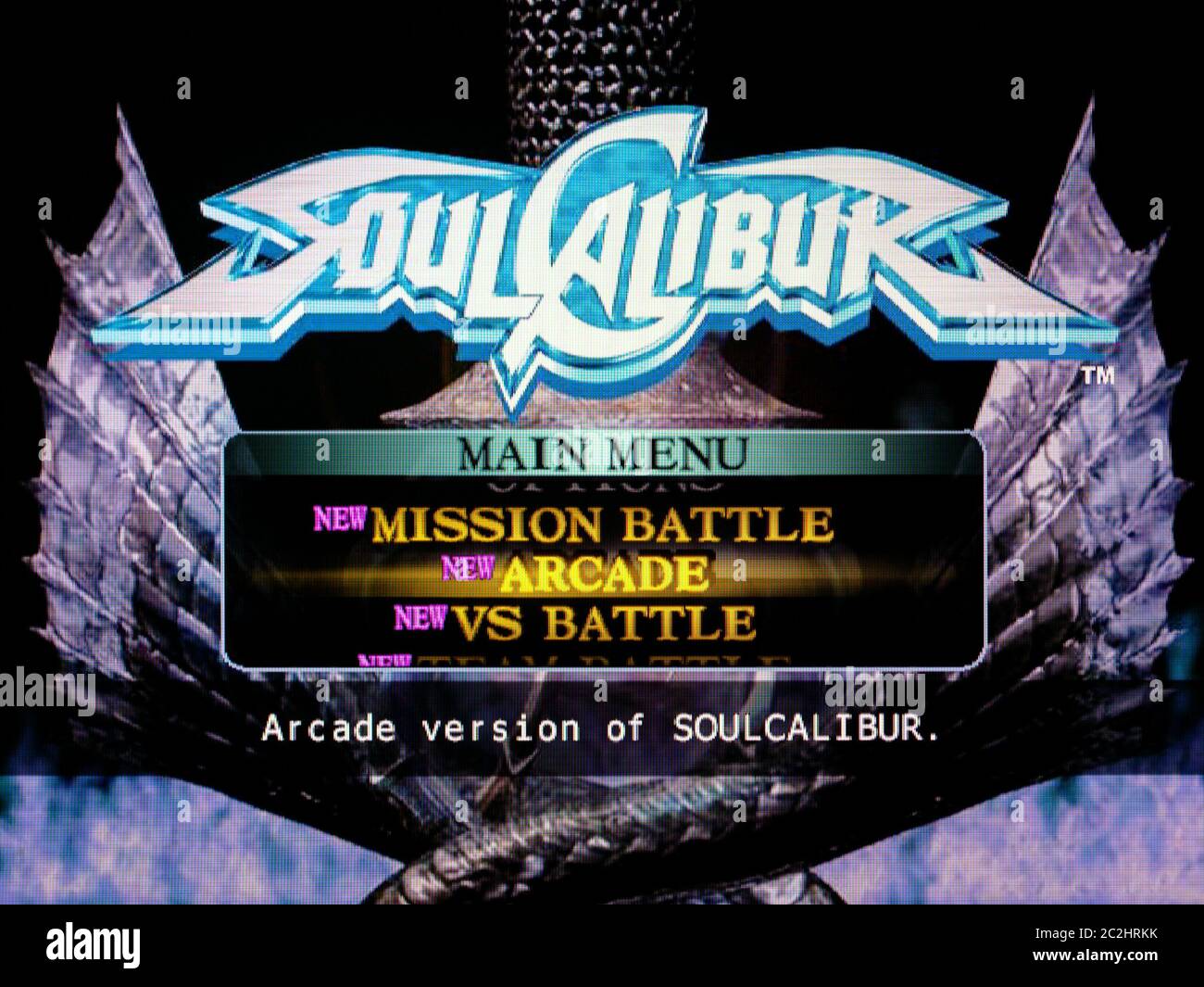Soul Calibur - Sega Dreamcast Videogame - Editorial use only Stock Photo