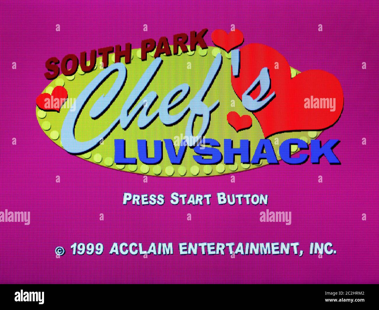South Park Chef's Luvshack - Sega Dreamcast Videogame - Editorial use only Stock Photo