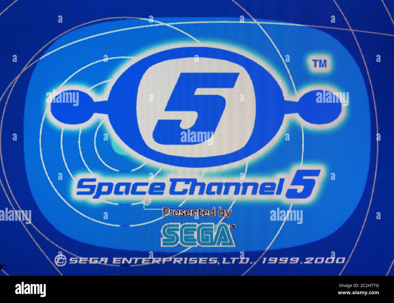 Space Channel 5 - Sega Dreamcast Videogame - Editorial use only Stock Photo