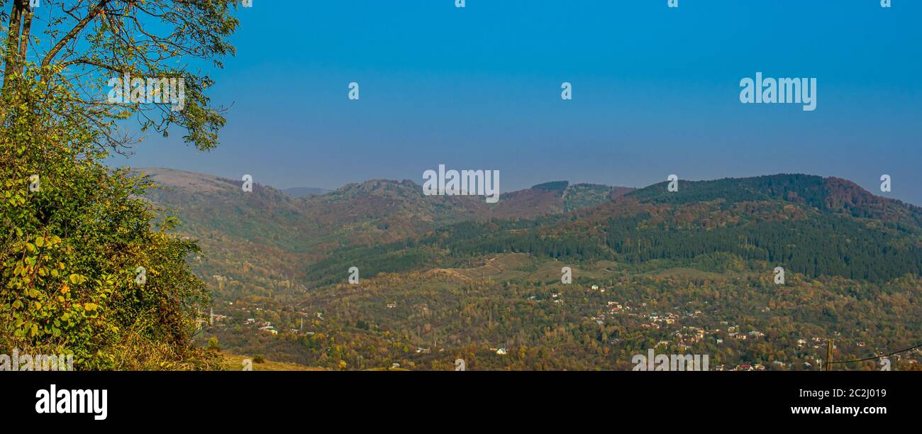 Beautiful hill village hi-res stock photography and images - Alamy