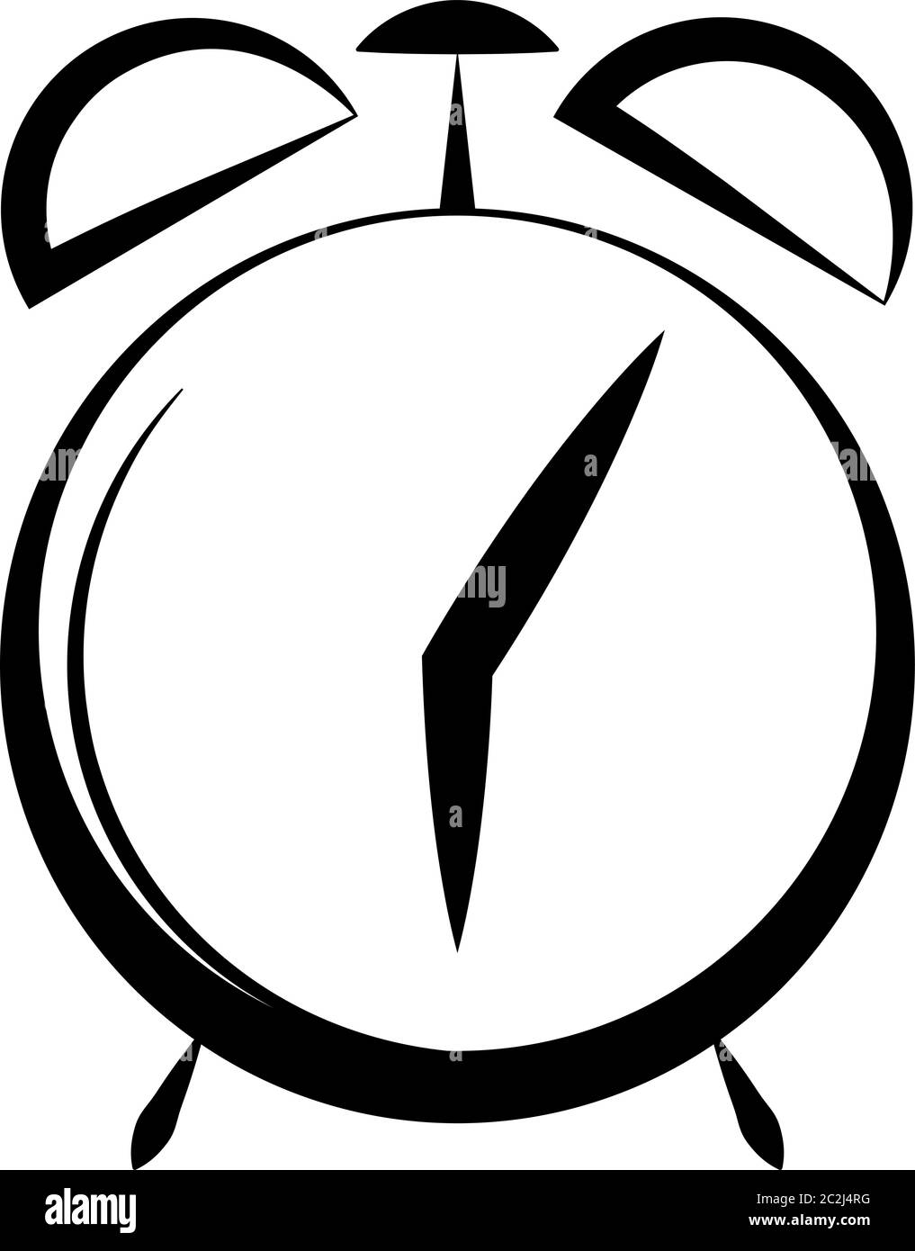 Alarm Clock Icon Vector Art Illustration Stock Vector Image & Art Alamy