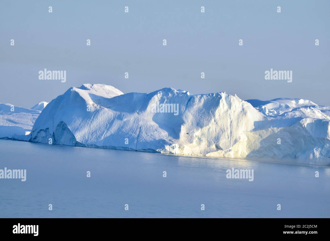 Eisberge in der Diskobucht, Grönland Stock Photo