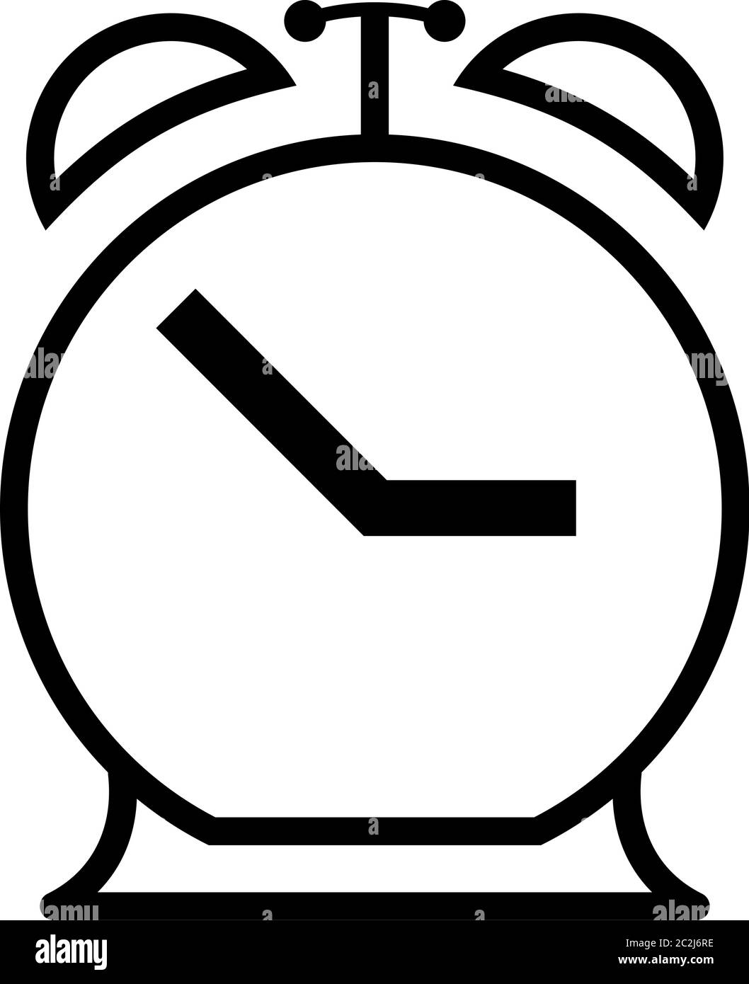 Alarm Clock Icon Vector Art Illustration Stock Vector Image & Art - Alamy