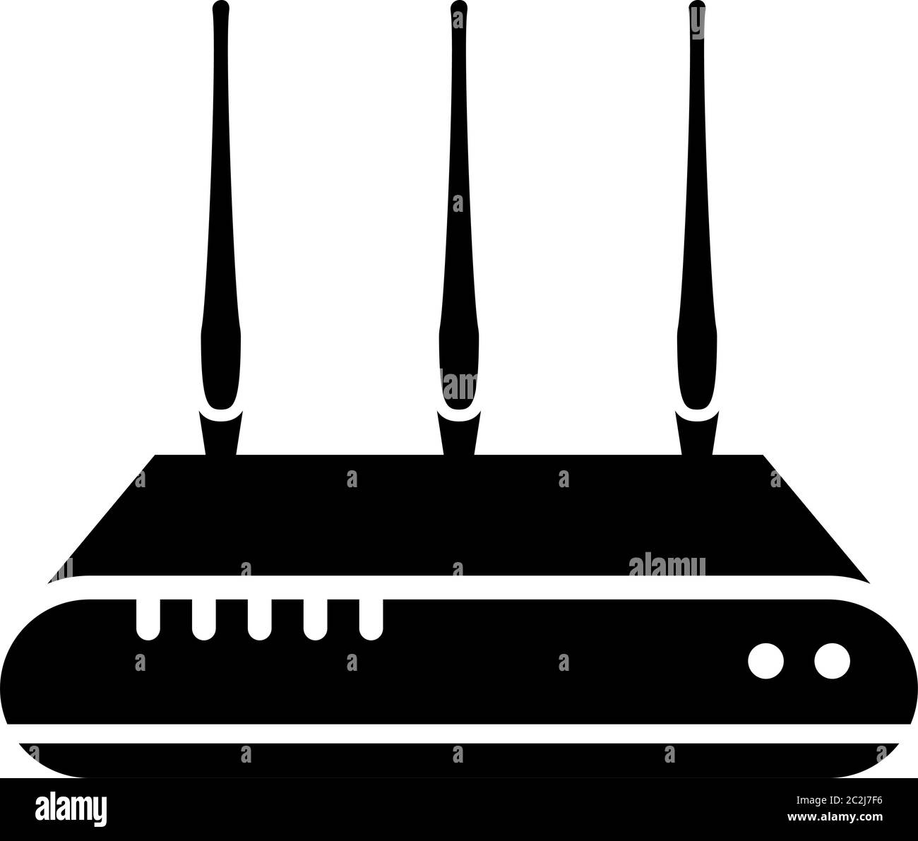 Modem Icon, Modem Vector Art Illustration Stock Vector Image & Art Alamy