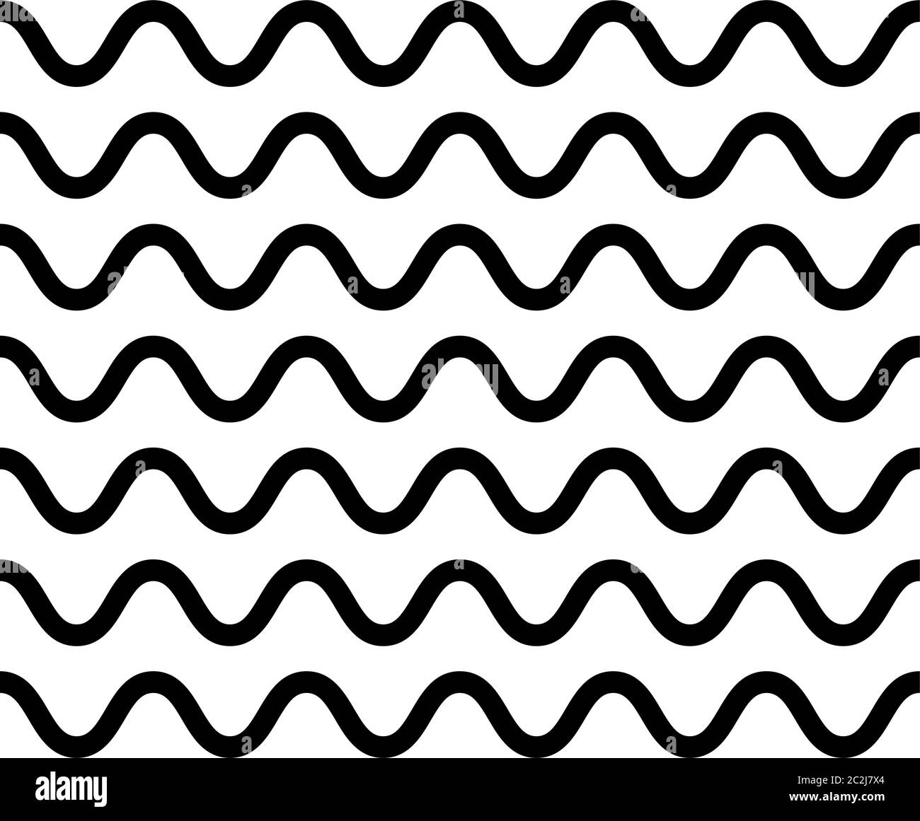 Water Wave Icon, Water Wave Sign Vector Art Illustration Stock Vector ...
