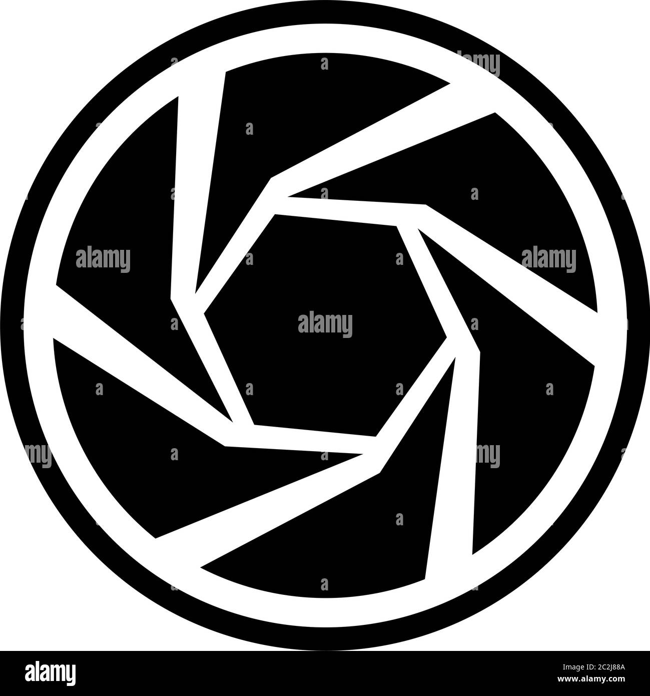 Camera Shutter Icon Vector Art Illustration Stock Vector Image & Art