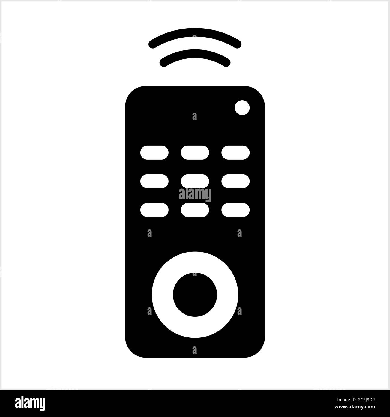 Remote Icon, Remote Vector Art Illustration Stock Vector Image & Art