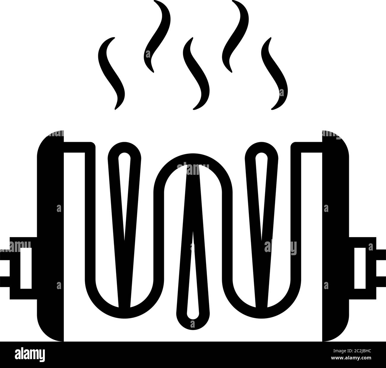 Heater Icon, Heater Vector Art Illustration Stock Vector Image & Art