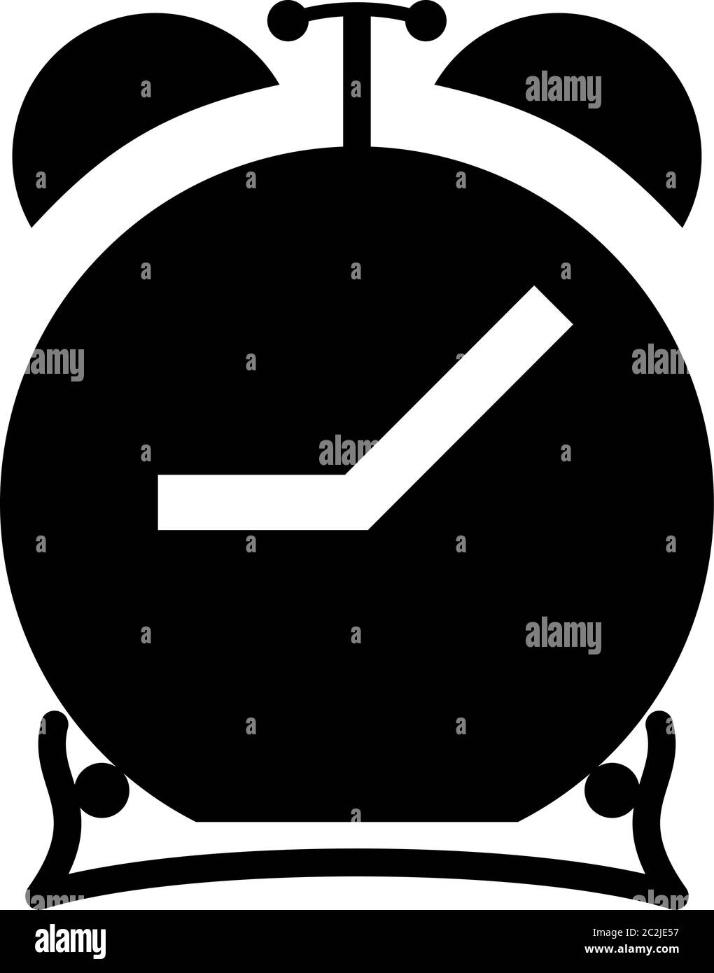 Alarm Clock Icon Vector Art Illustration Stock Vector Image & Art Alamy