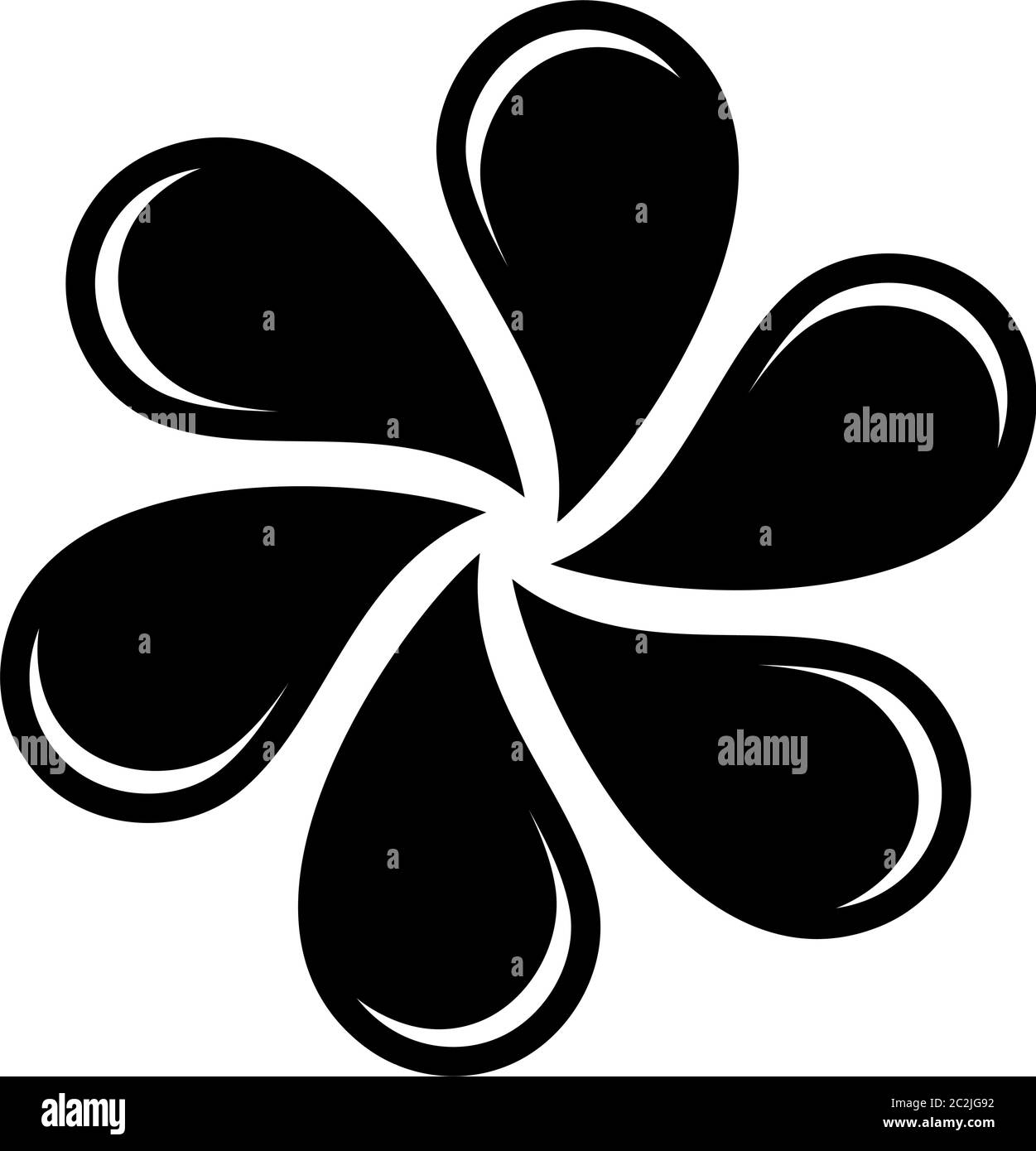 Drop Icon Pattern Design Vector Art Illustration Stock Vector Image ...
