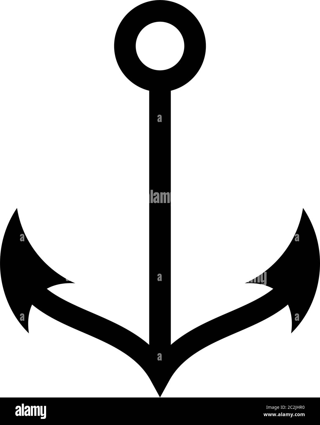 Anchorage vector vectors Black and White Stock Photos & Images - Alamy