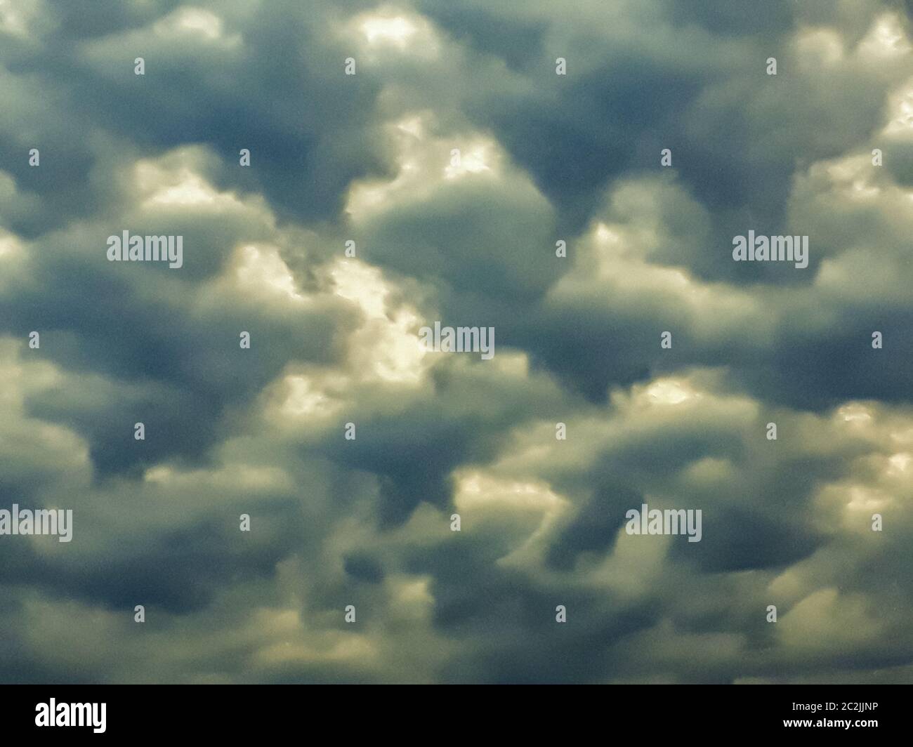 Stormy Cloudscape Background Stock Photo