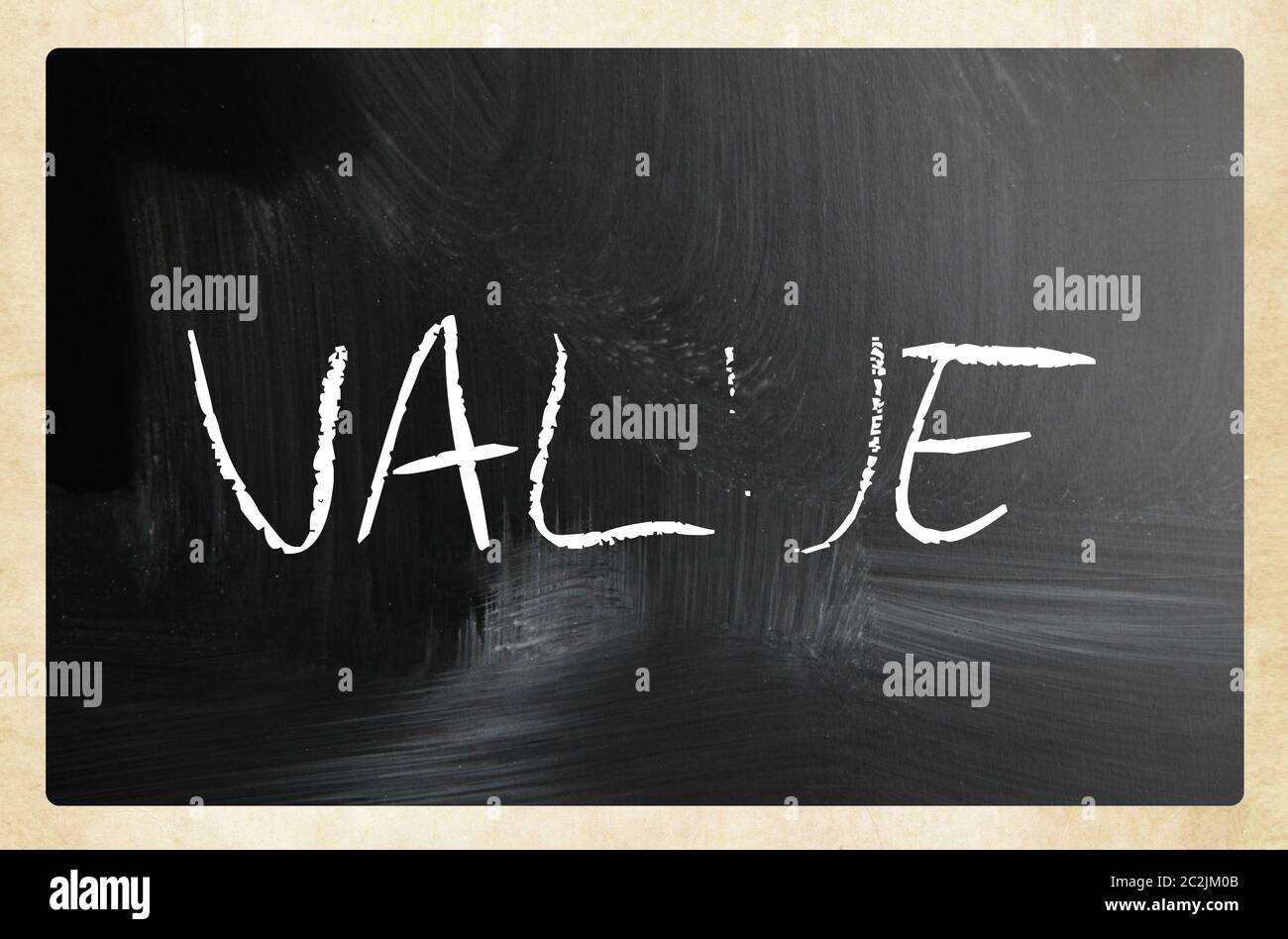 text handwritten with white chalk on a blackboard Stock Photo - Alamy