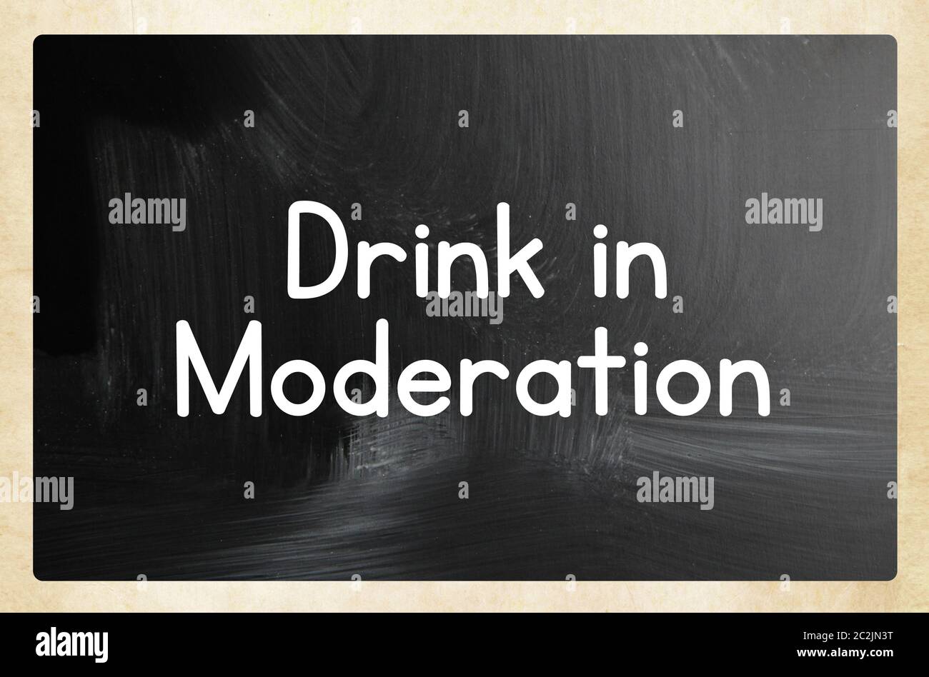 drink in moderation Stock Photo