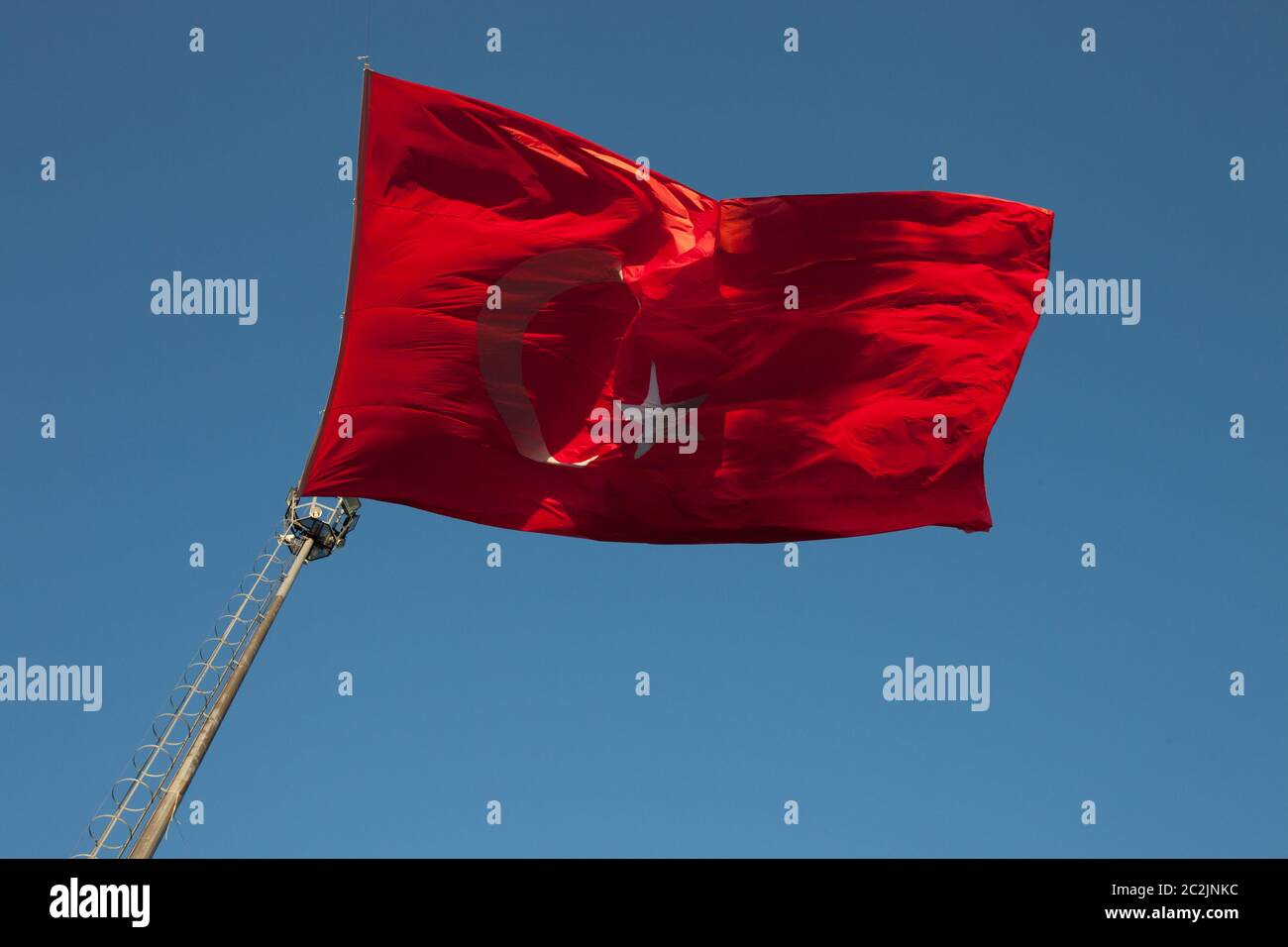 Flag of Turkey Stock Photo - Alamy