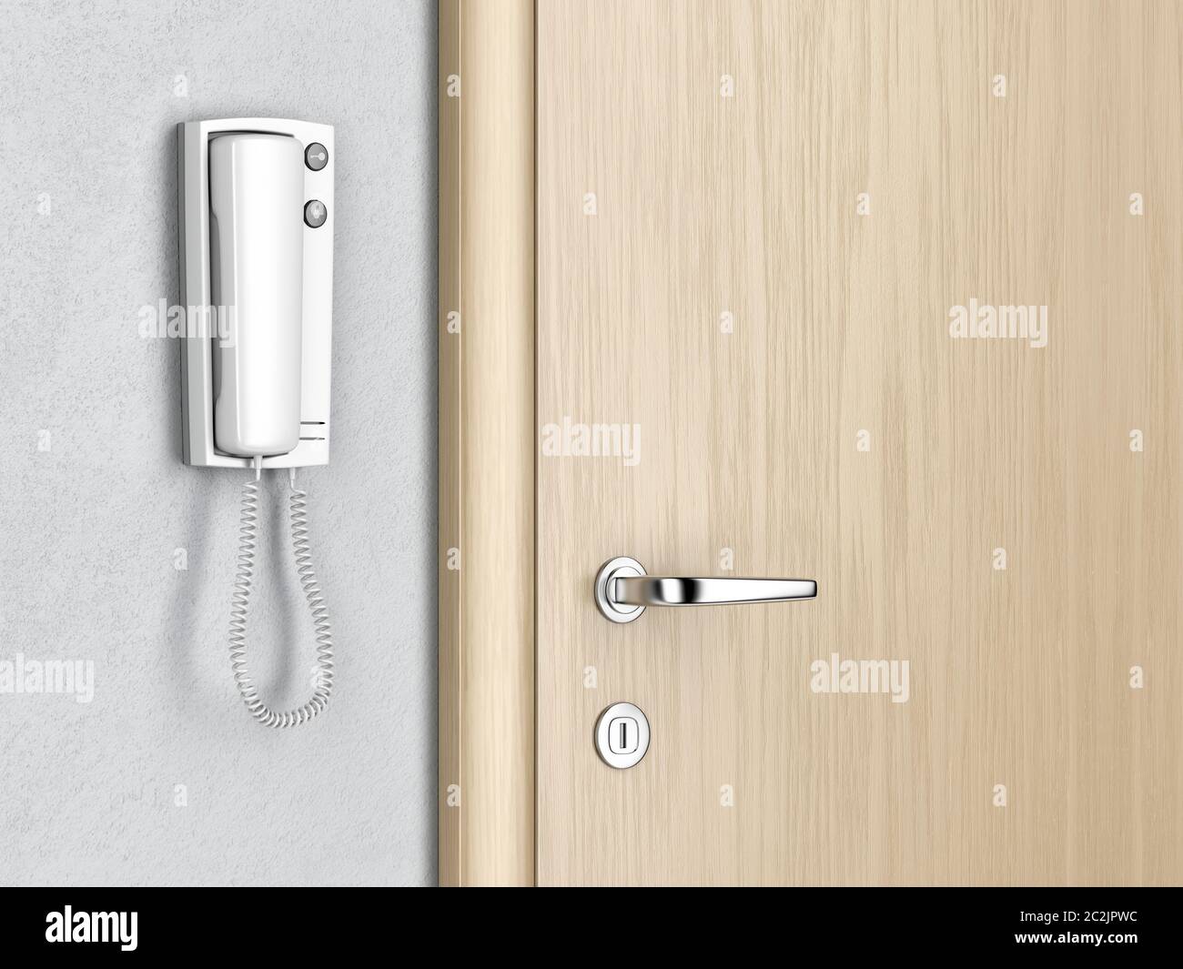 Intercom Inside Intercom handset hi-res stock photography and images - Alamy