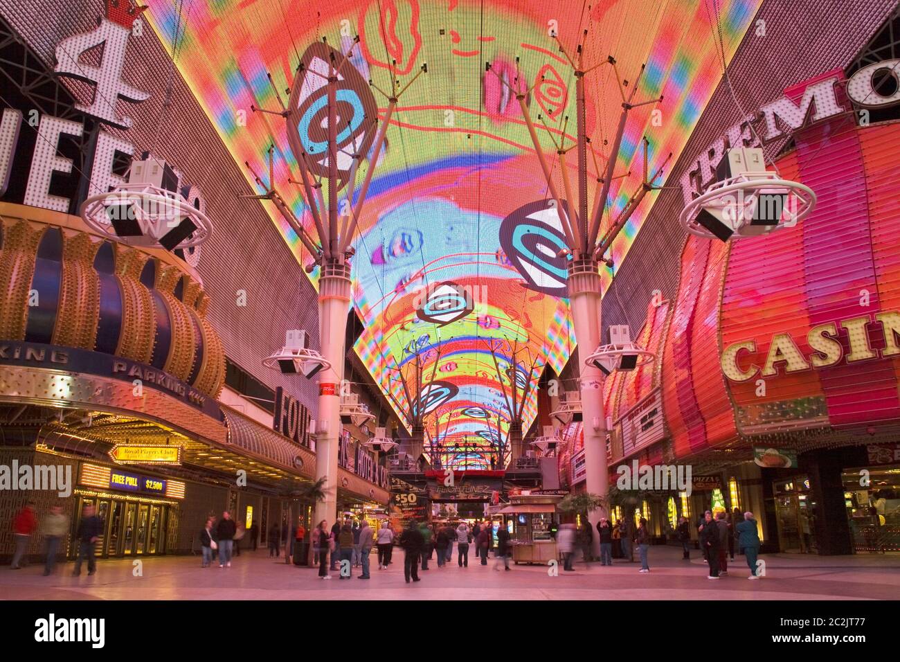 Las vegas fremont street hi-res stock photography and images - Alamy