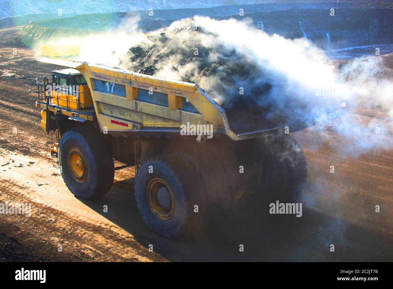 Open-pit coal mine Stock Photo - Alamy