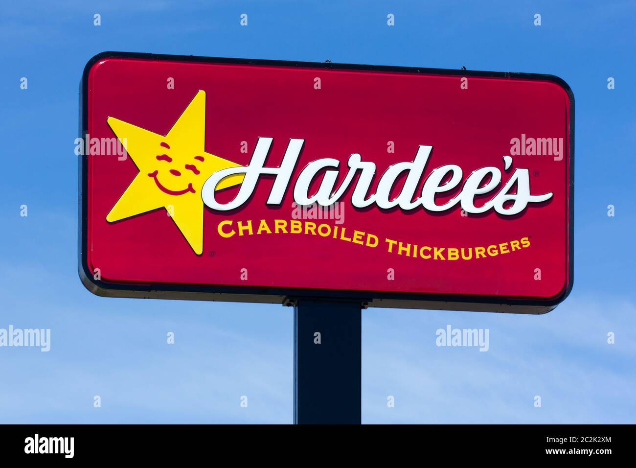 Hardees sign hi-res stock photography and images - Alamy
