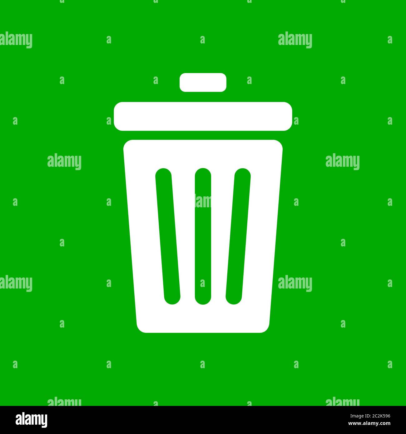 Waste bin and background Stock Photo - Alamy